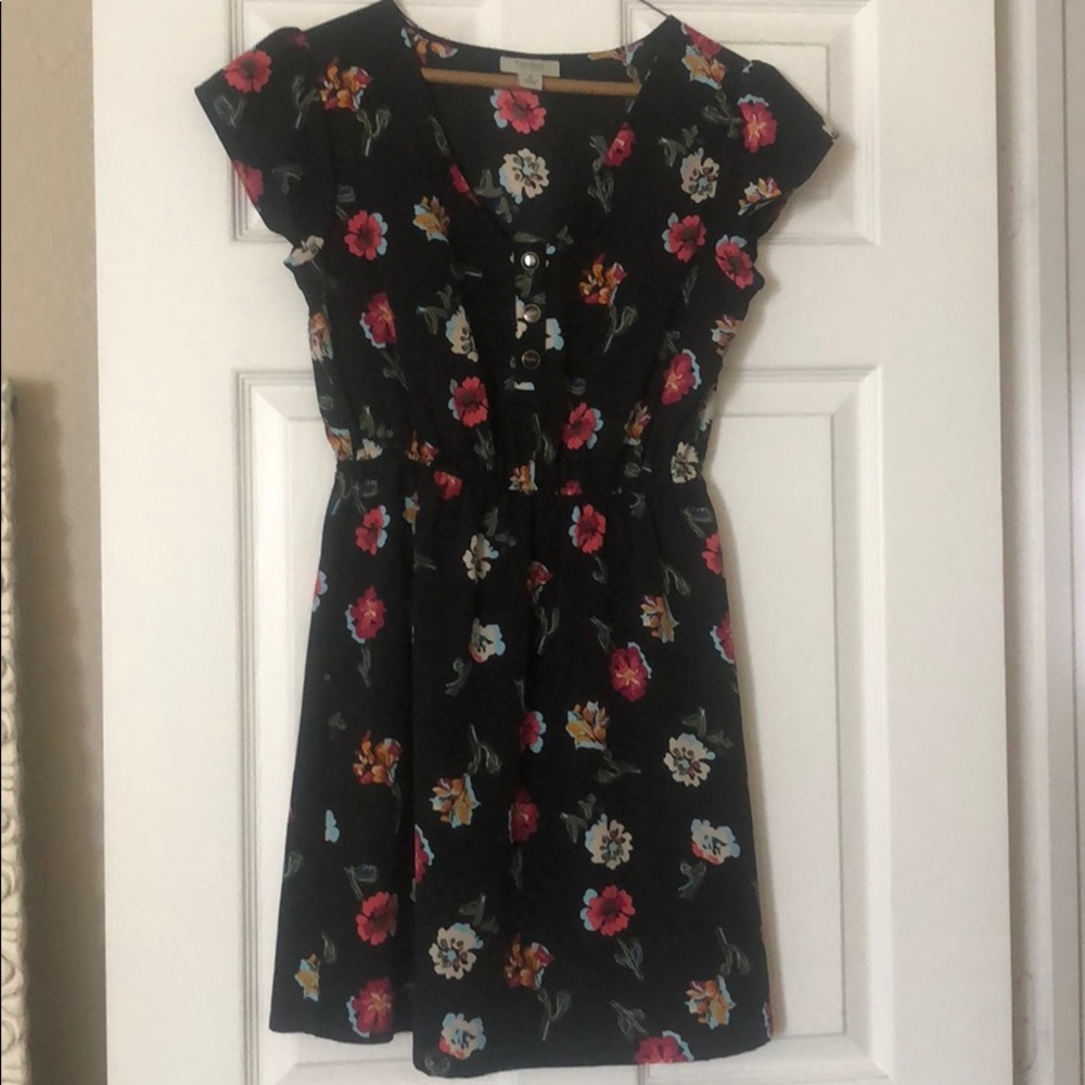Dress with flowers